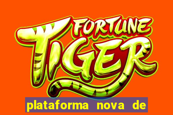 plataforma nova de jogos online